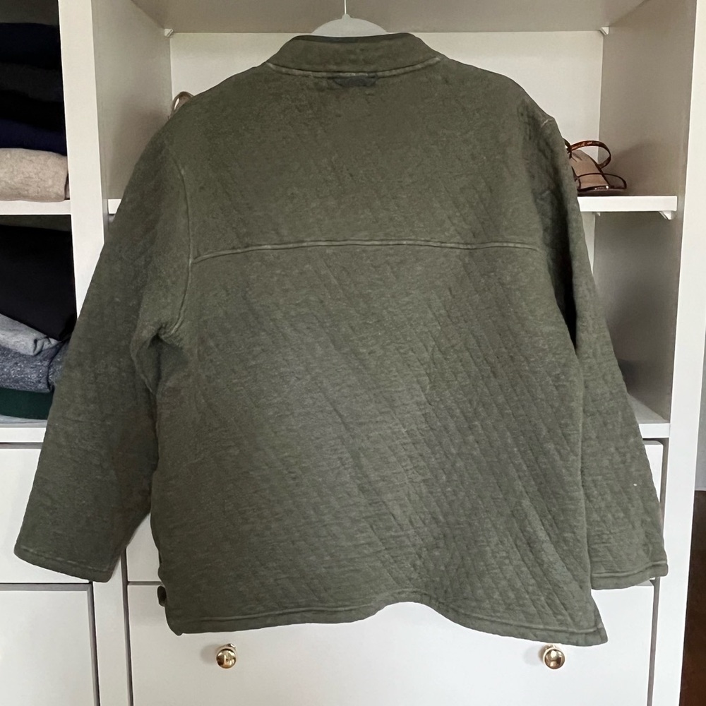 Pendleton Green Quarter Zip Pullover - image 6